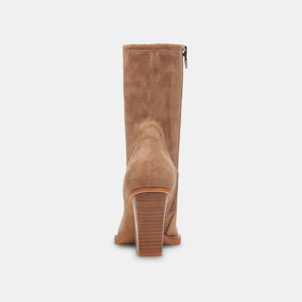 Dolce Vita Boyd Boots Truffle Stella Suede