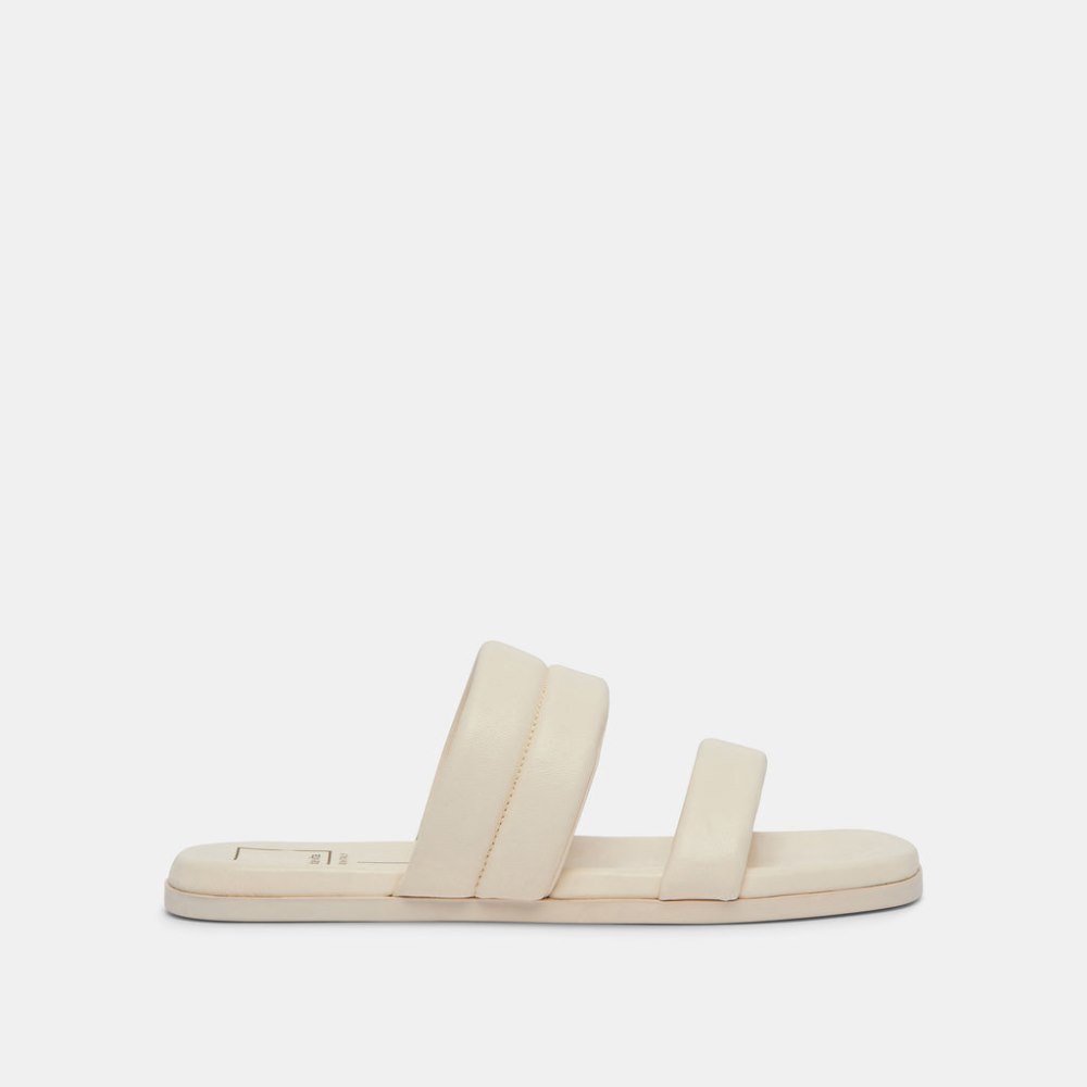 Dolce Vita Adore Sandals Ivory Leather