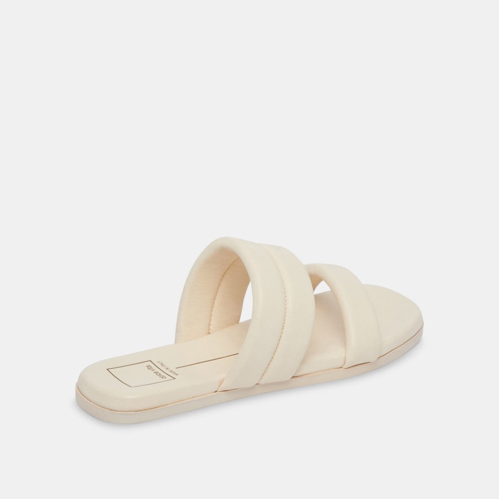 Dolce Vita Adore Sandals Ivory Leather