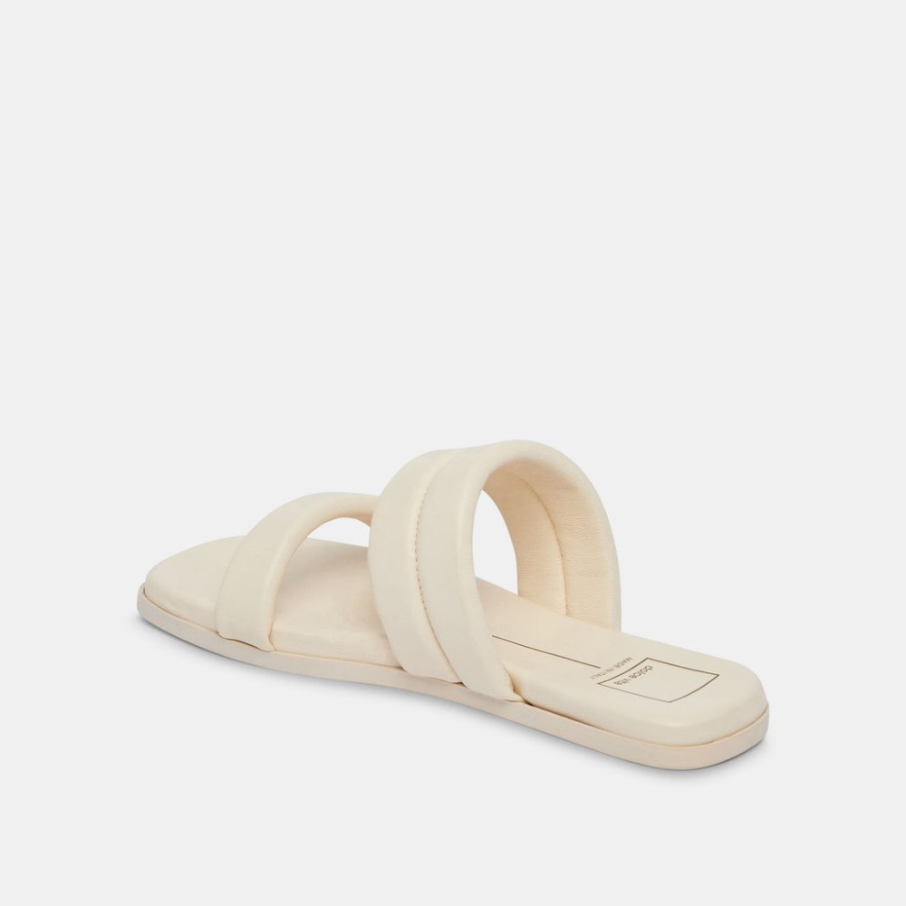 Dolce Vita Adore Sandals Ivory Leather