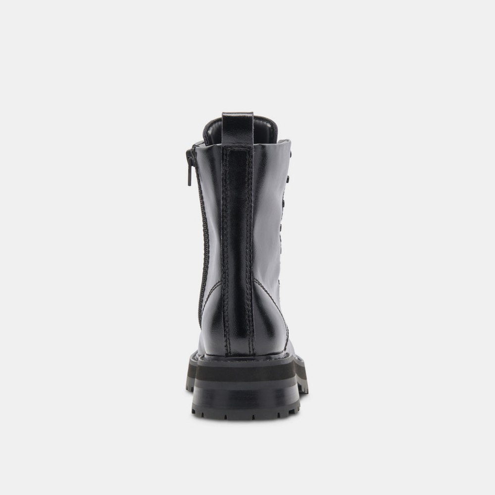 Dolce Vita Ranier Boots Midnight Crinkle Patent