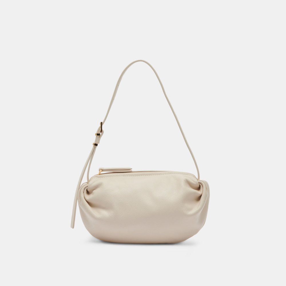 Dolce Vita Livi Shoulder Bag Ivory Leather