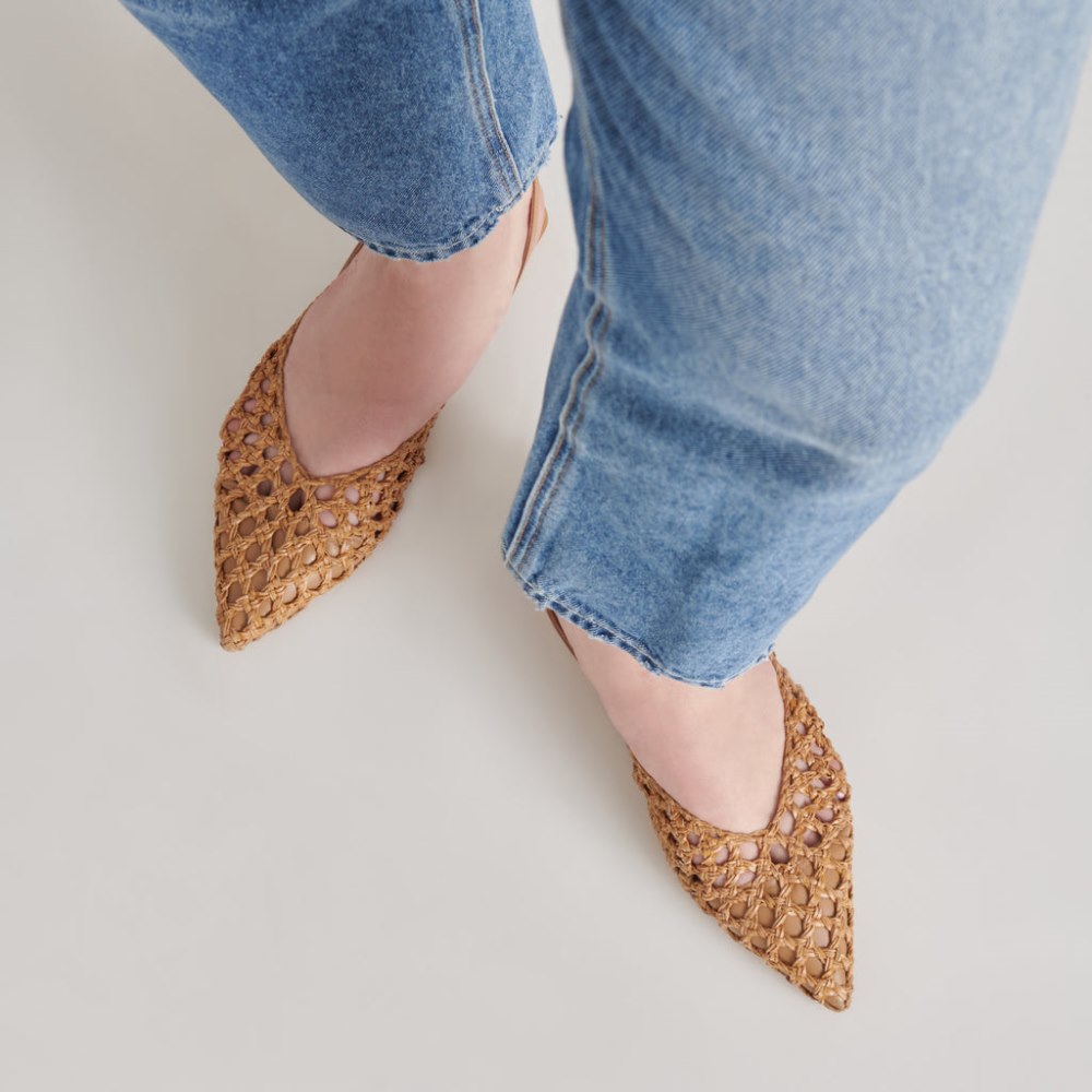Dolce Vita Cyndi Flats Natural Woven