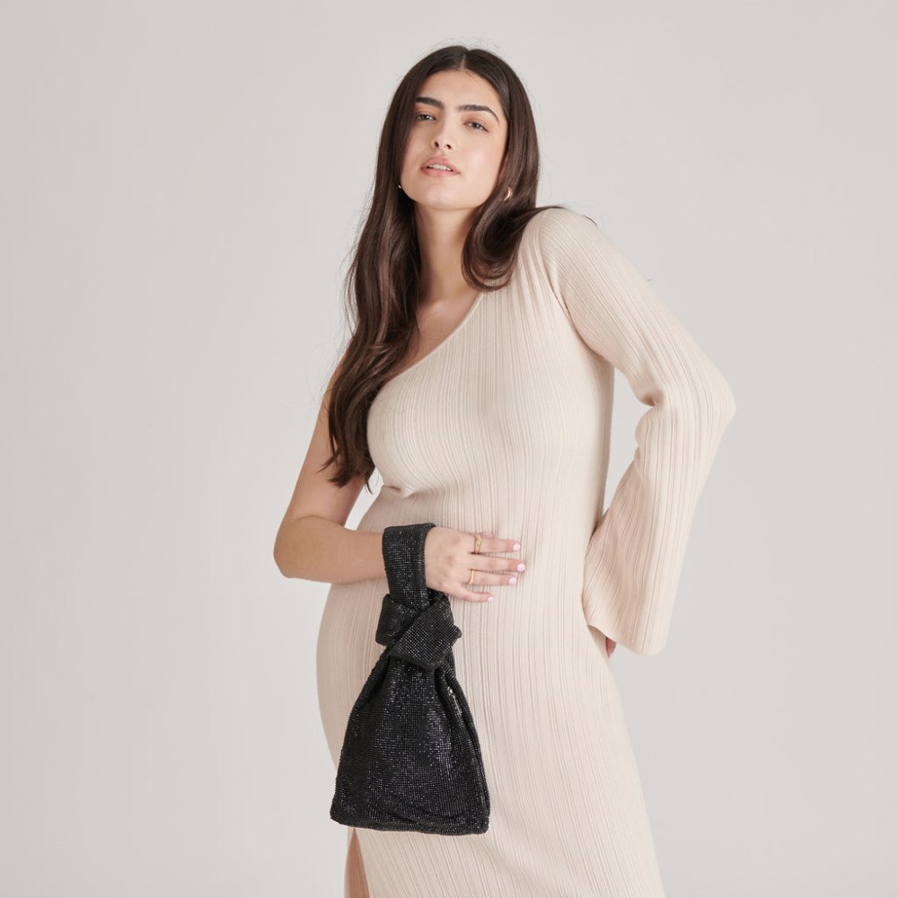 Dolce Vita Clarra Handbag Black Mesh