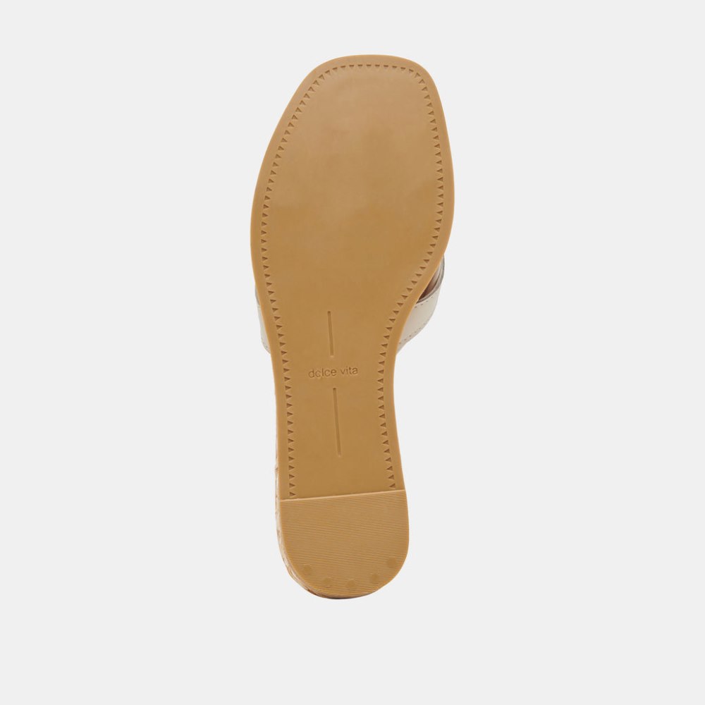 Dolce Vita Prax Sandals Ivory Leather