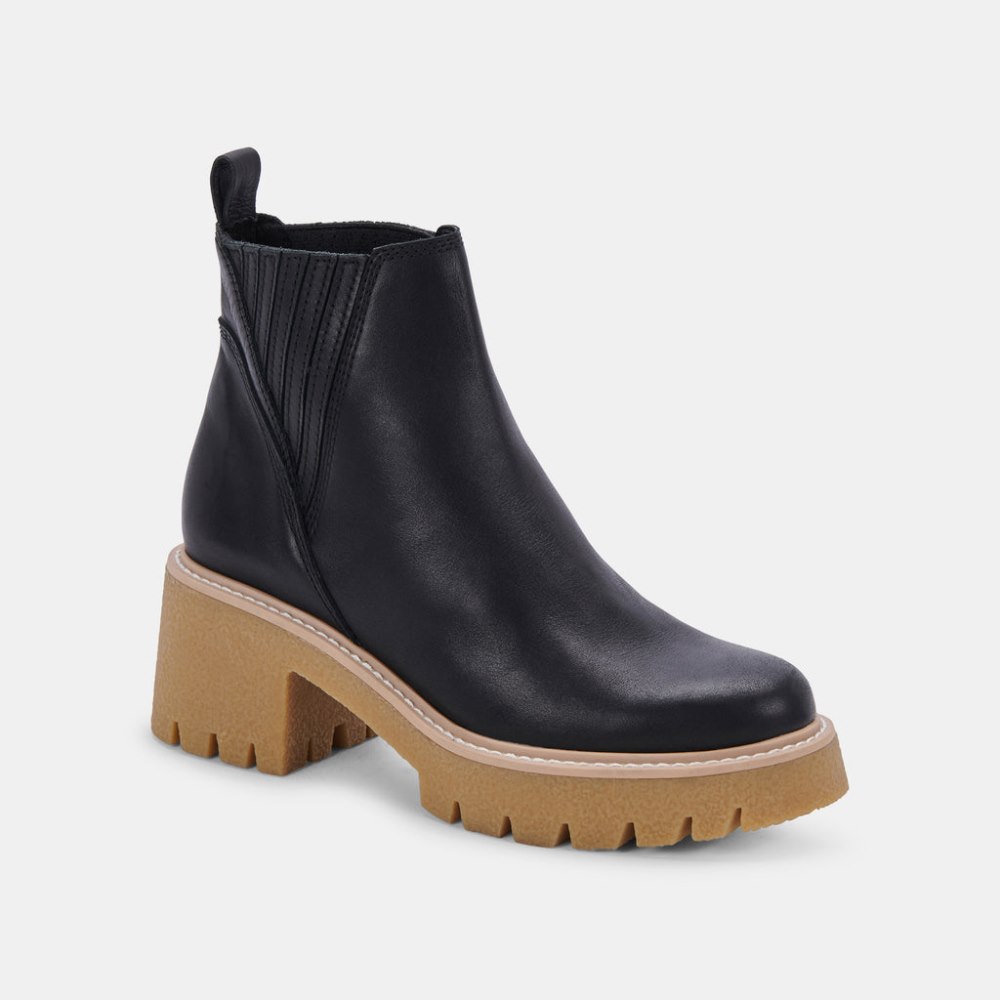 Dolce Vita Harte H2o Boots Black Leather