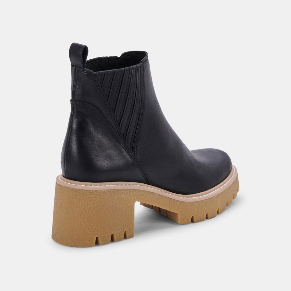 Dolce Vita Harte H2o Boots Black Leather