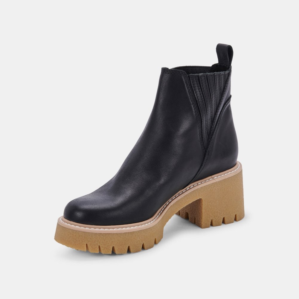Dolce Vita Harte H2o Boots Black Leather