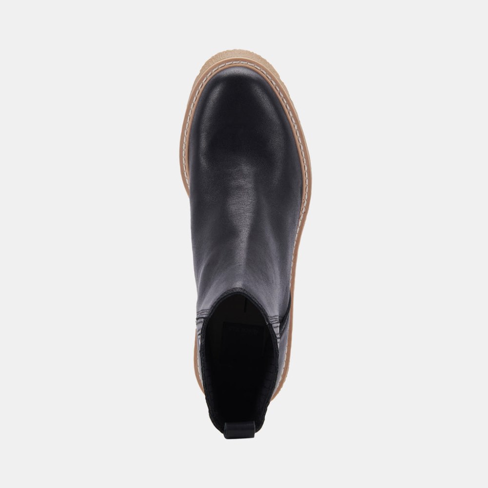 Dolce Vita Harte H2o Boots Black Leather