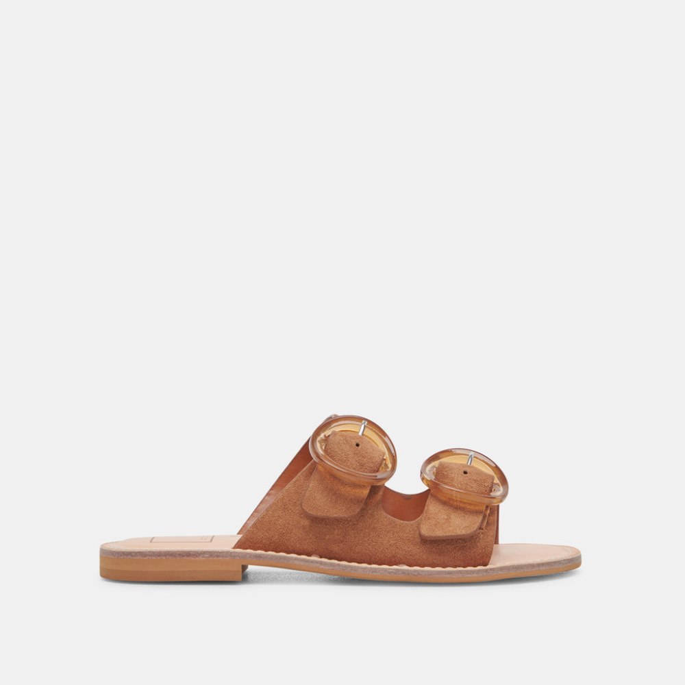 Dolce Vita Secily Sandals Pecan Suede