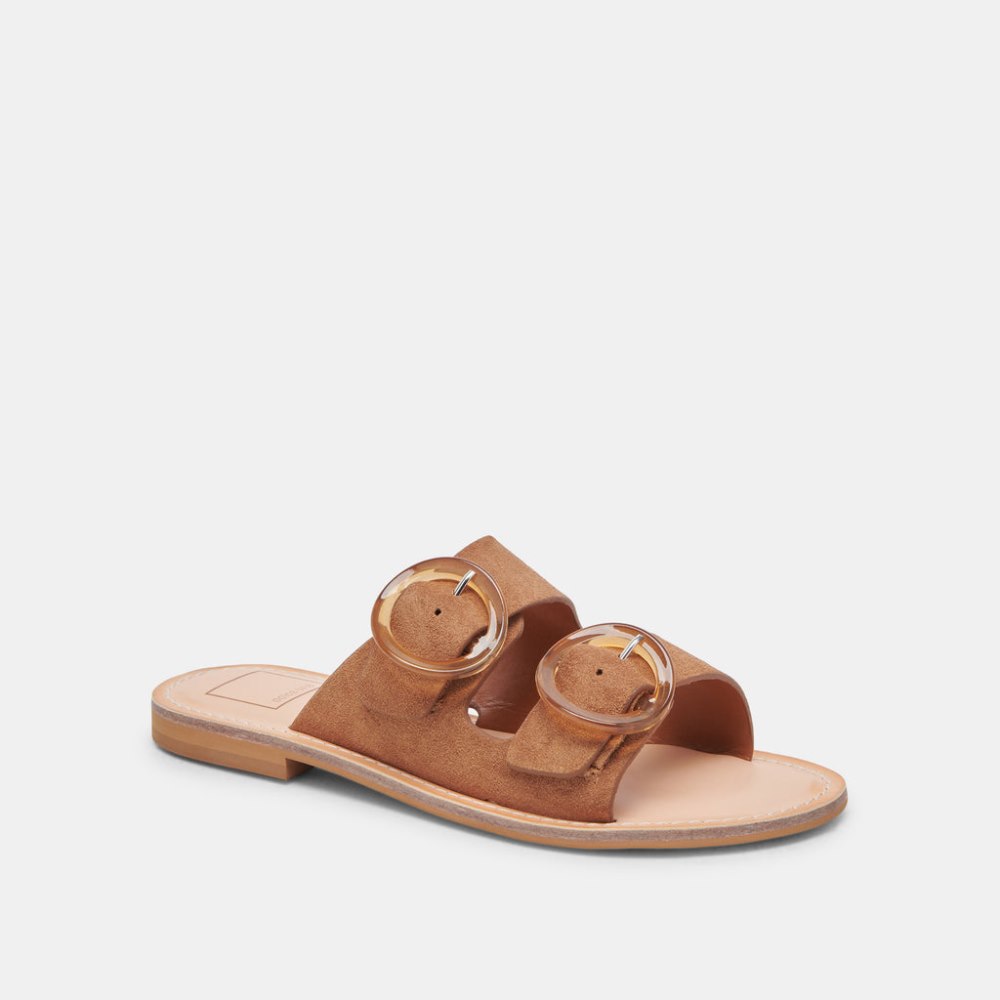 Dolce Vita Secily Sandals Pecan Suede