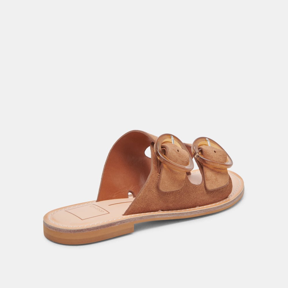 Dolce Vita Secily Sandals Pecan Suede