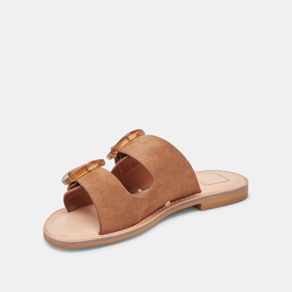 Dolce Vita Secily Sandals Pecan Suede
