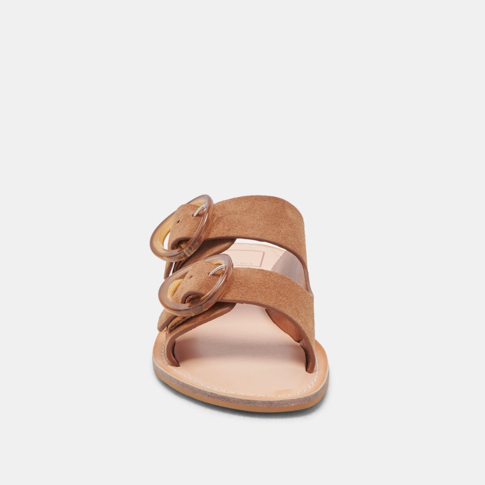 Dolce Vita Secily Sandals Pecan Suede