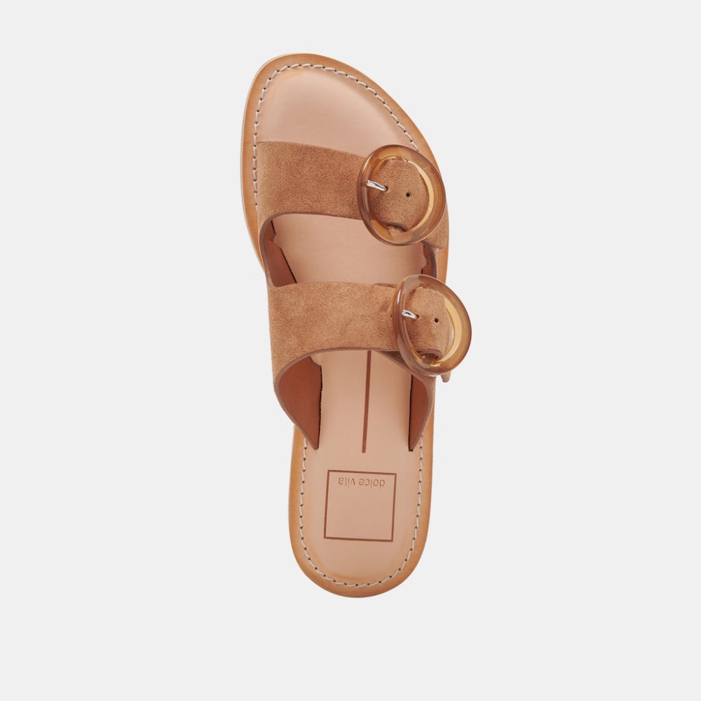 Dolce Vita Secily Sandals Pecan Suede