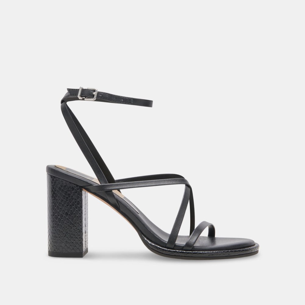 Dolce Vita Barly Heels Black Leather
