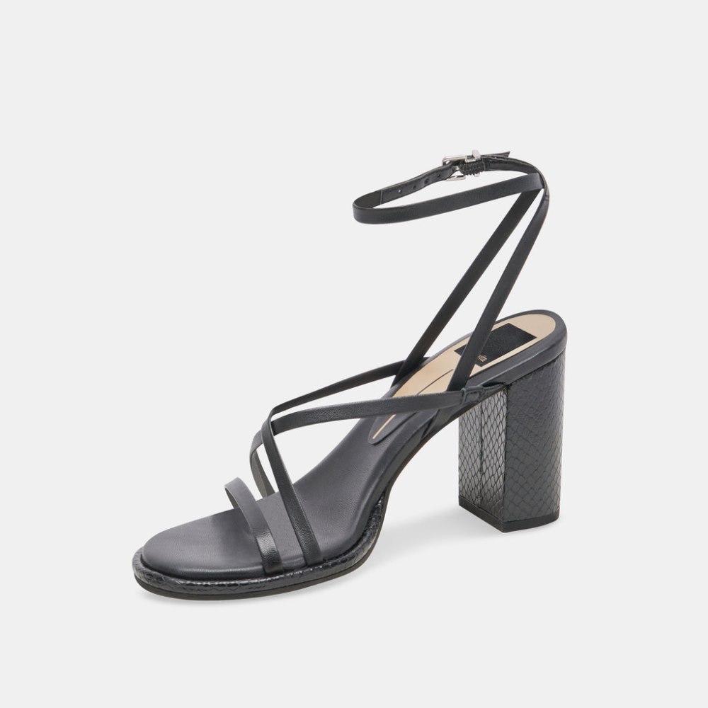 Dolce Vita Barly Heels Black Leather