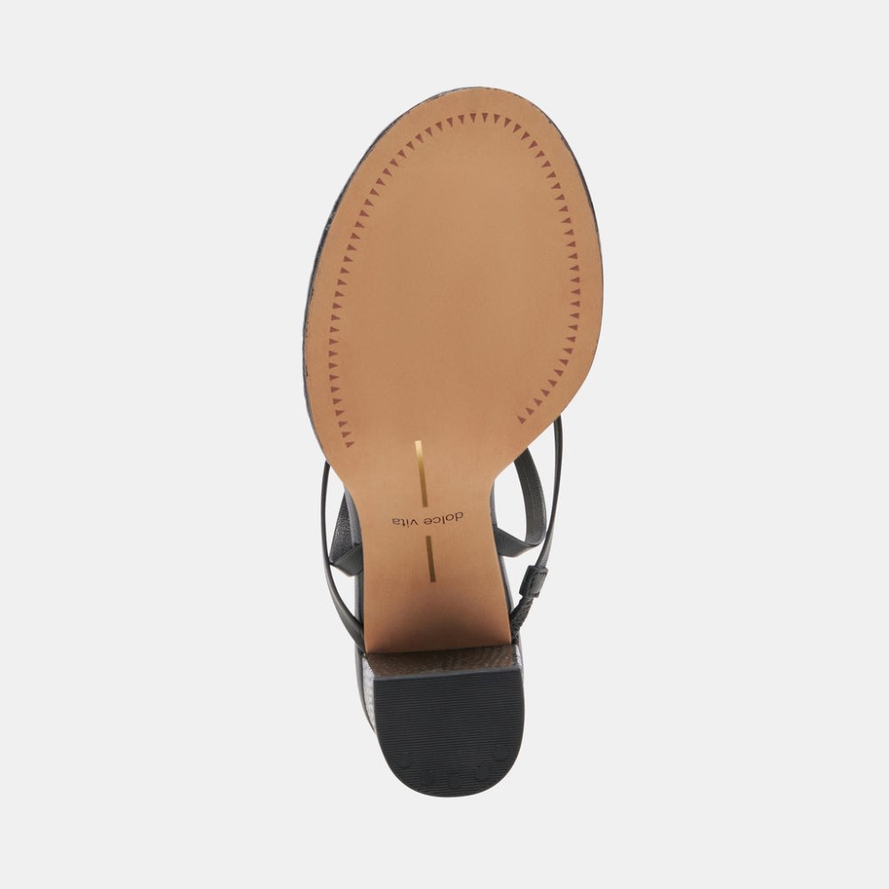 Dolce Vita Barly Heels Black Leather