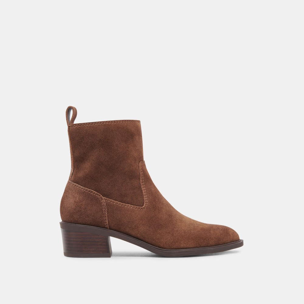 Dolce Vita Bili H2o Booties Cocoa Suede