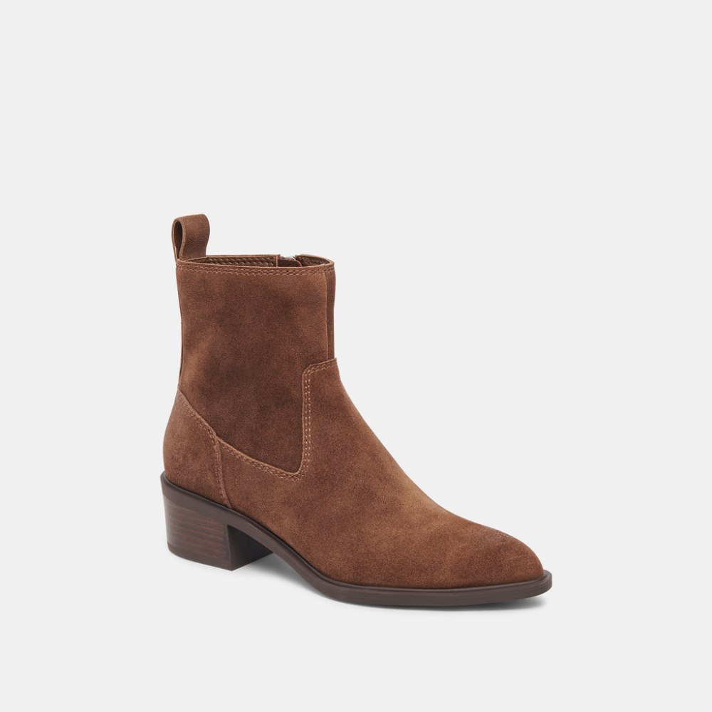 Dolce Vita Bili H2o Booties Cocoa Suede