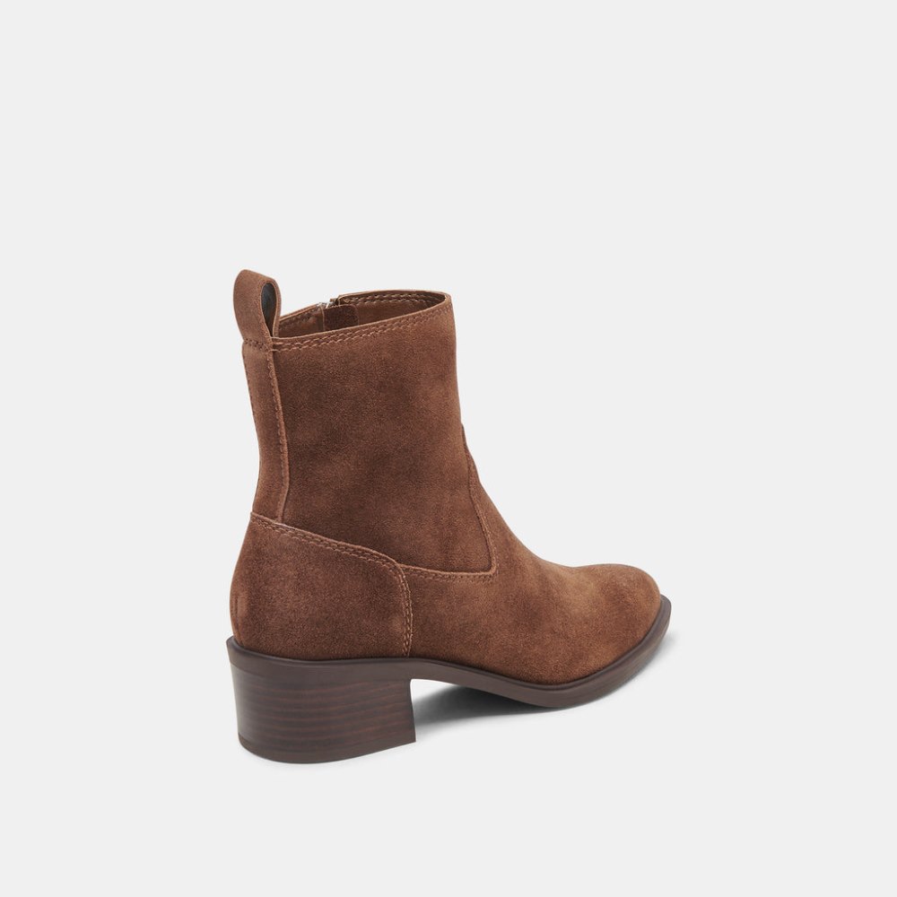 Dolce Vita Bili H2o Booties Cocoa Suede