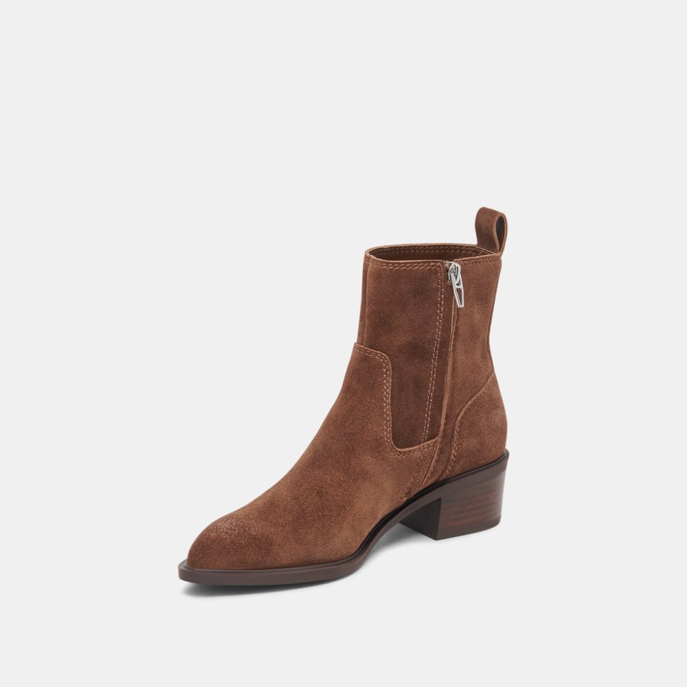 Dolce Vita Bili H2o Booties Cocoa Suede