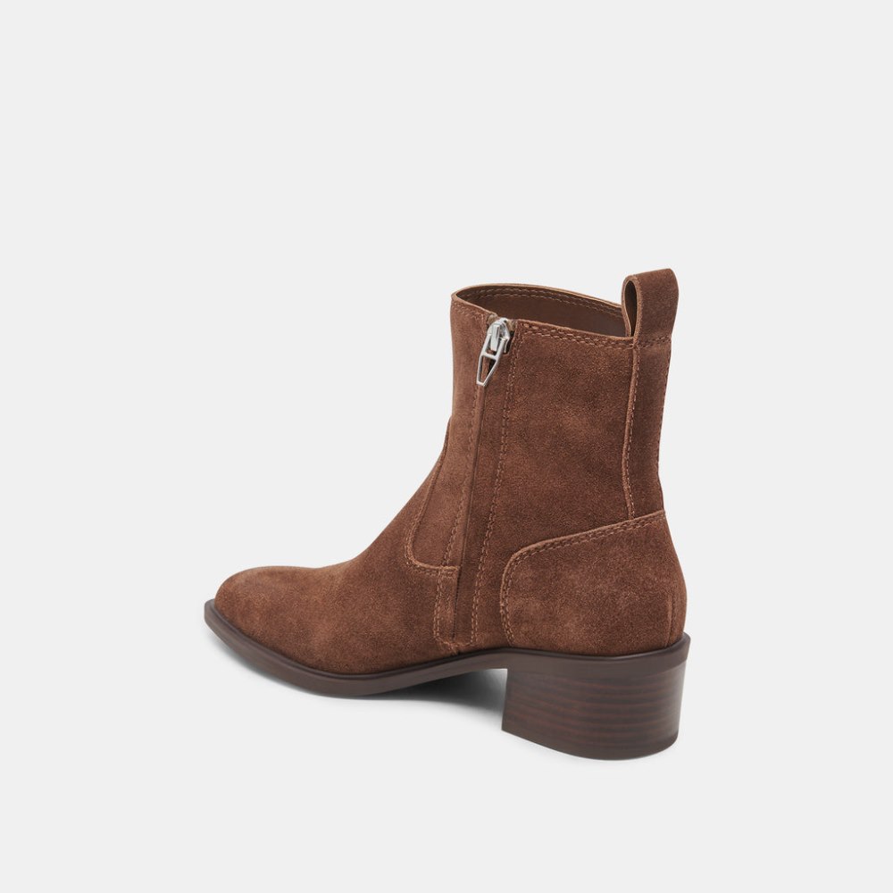 Dolce Vita Bili H2o Booties Cocoa Suede