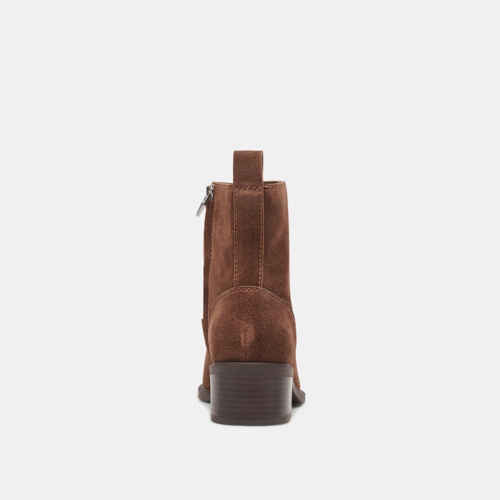 Dolce Vita Bili H2o Booties Cocoa Suede