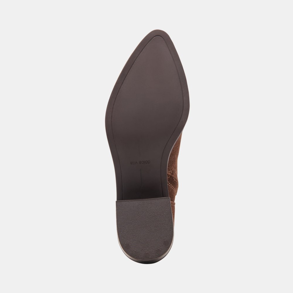 Dolce Vita Bili H2o Booties Cocoa Suede