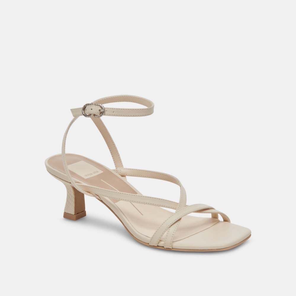Dolce Vita Zamal Heels Creme Leather