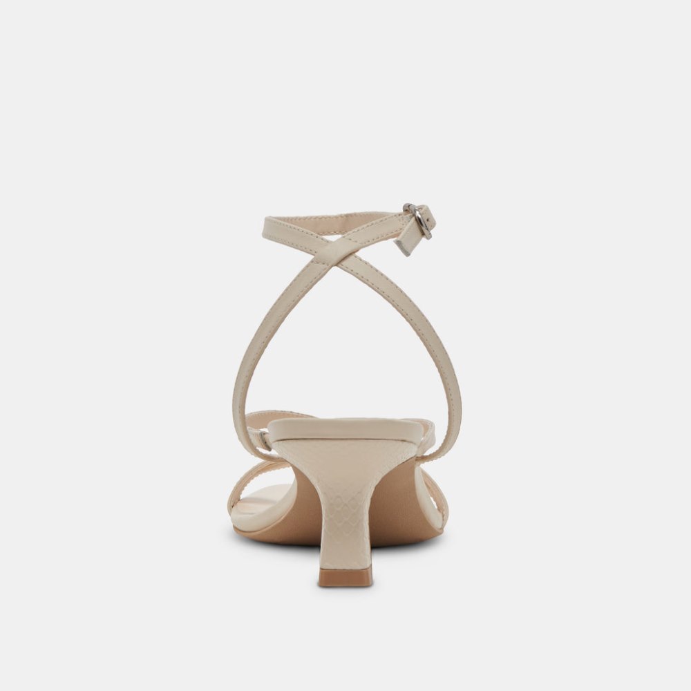 Dolce Vita Zamal Heels Creme Leather