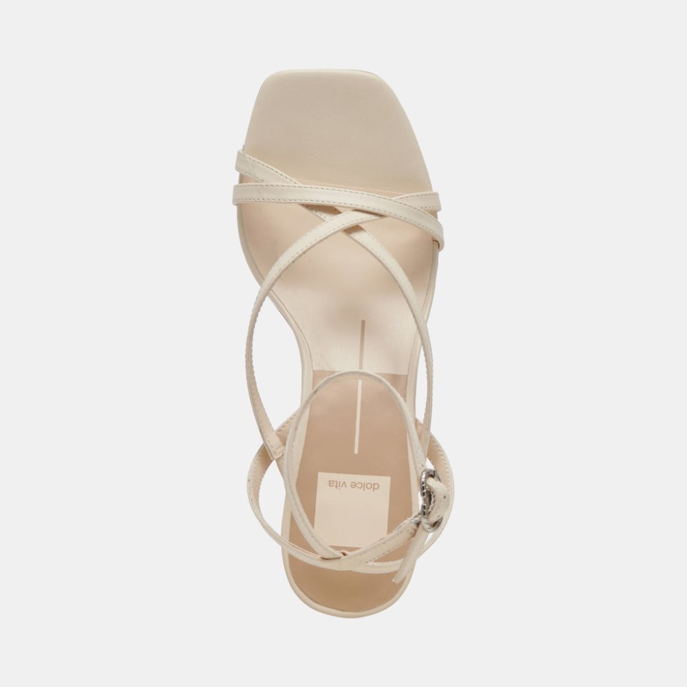 Dolce Vita Zamal Heels Creme Leather
