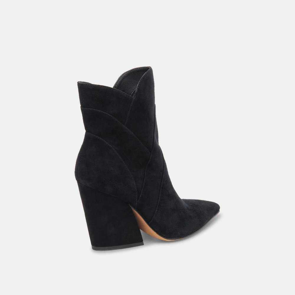 Dolce Vita Neena Booties Onyx Suede