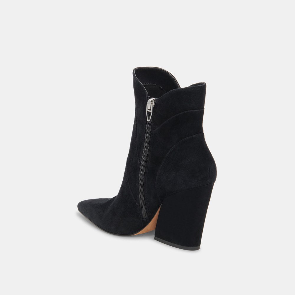 Dolce Vita Neena Booties Onyx Suede