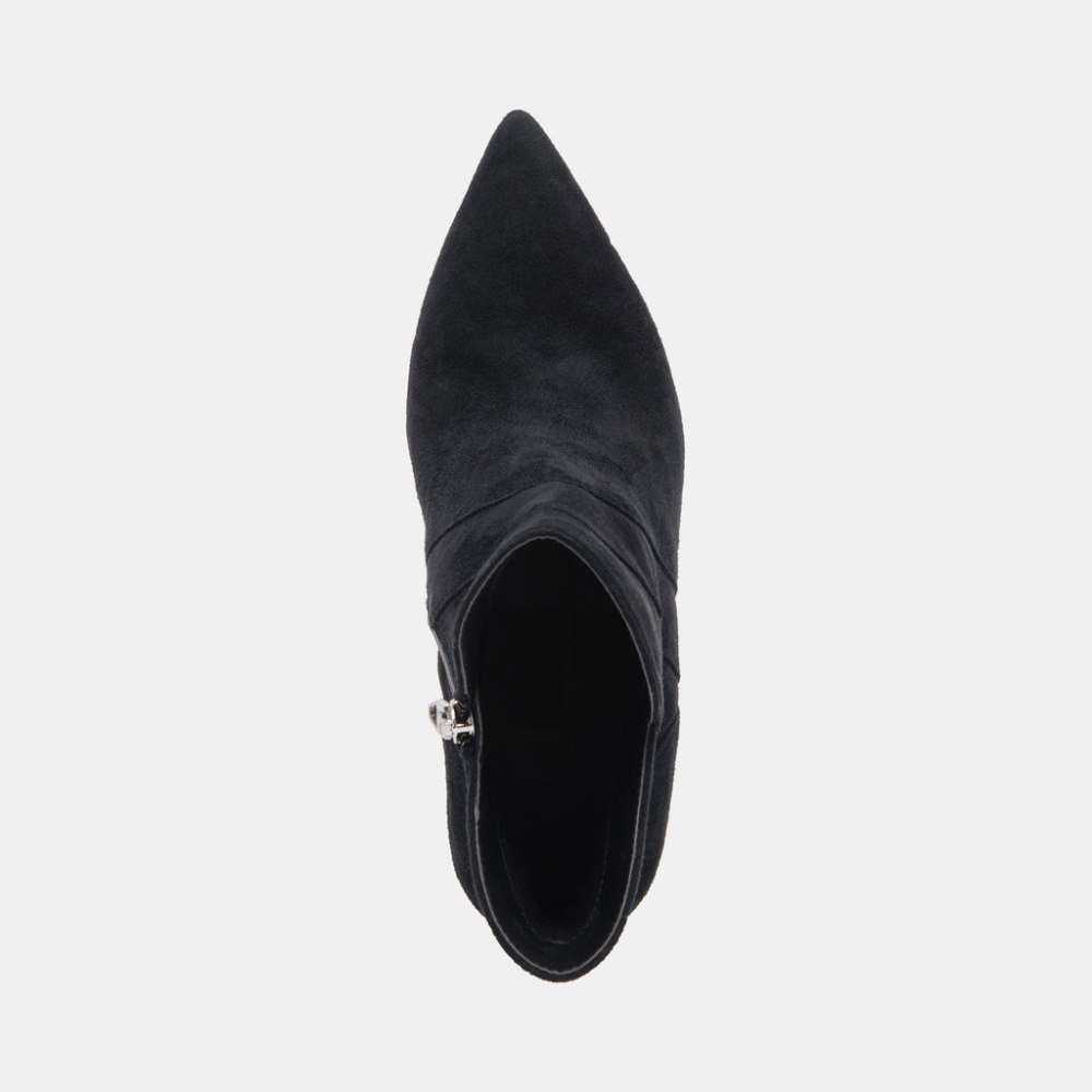 Dolce Vita Neena Booties Onyx Suede