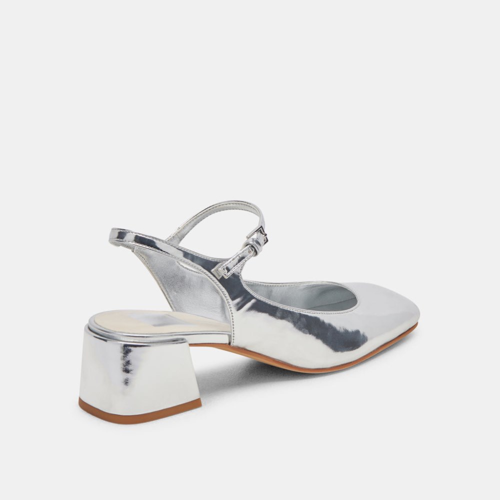 Dolce Vita Maggi Heels Silver Specchio Stella