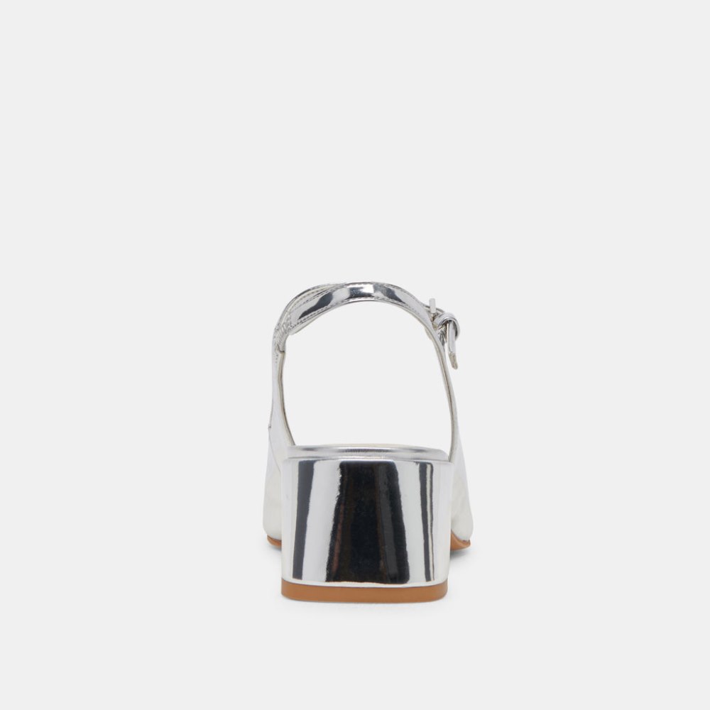 Dolce Vita Maggi Heels Silver Specchio Stella