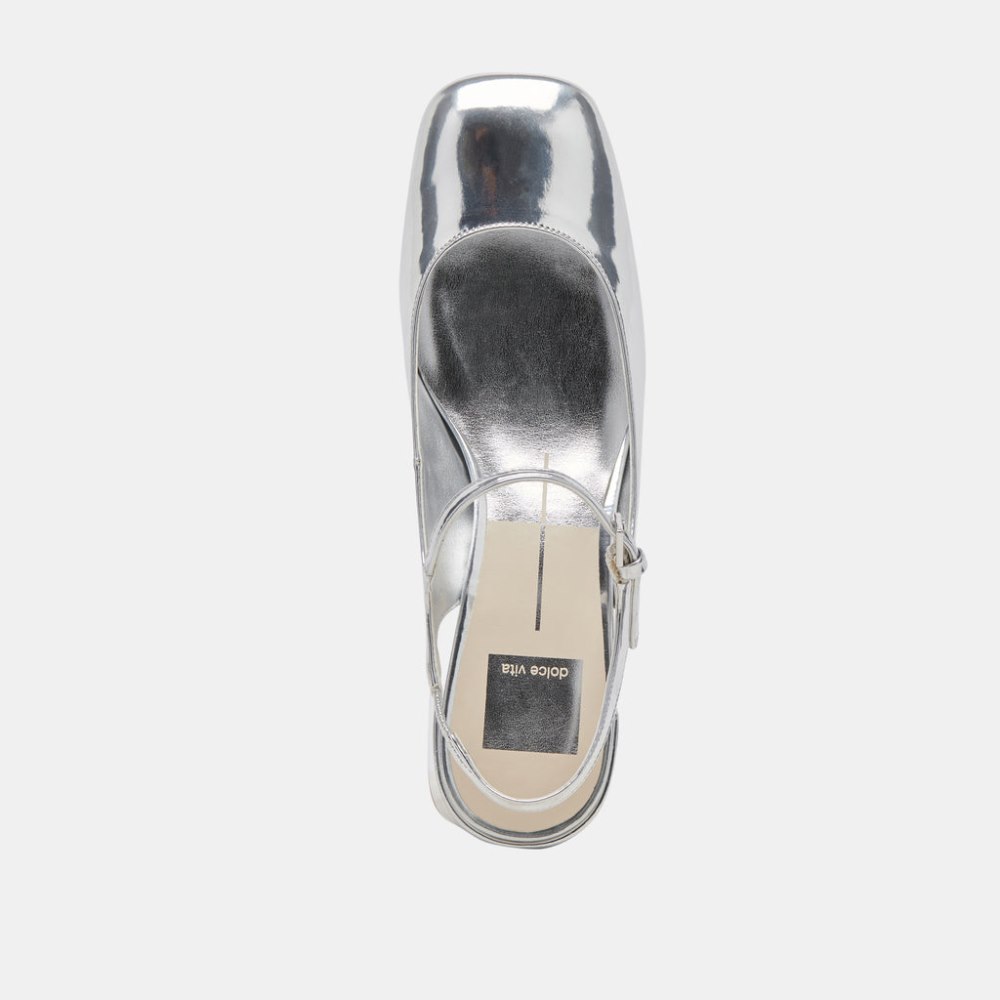 Dolce Vita Maggi Heels Silver Specchio Stella