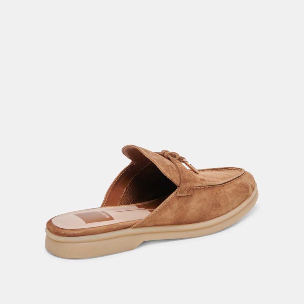 Dolce Vita Lasail Flats Brown Suede