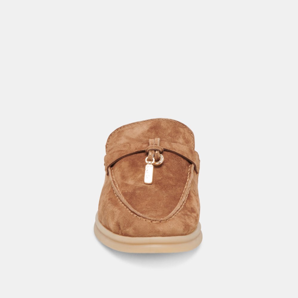 Dolce Vita Lasail Flats Brown Suede