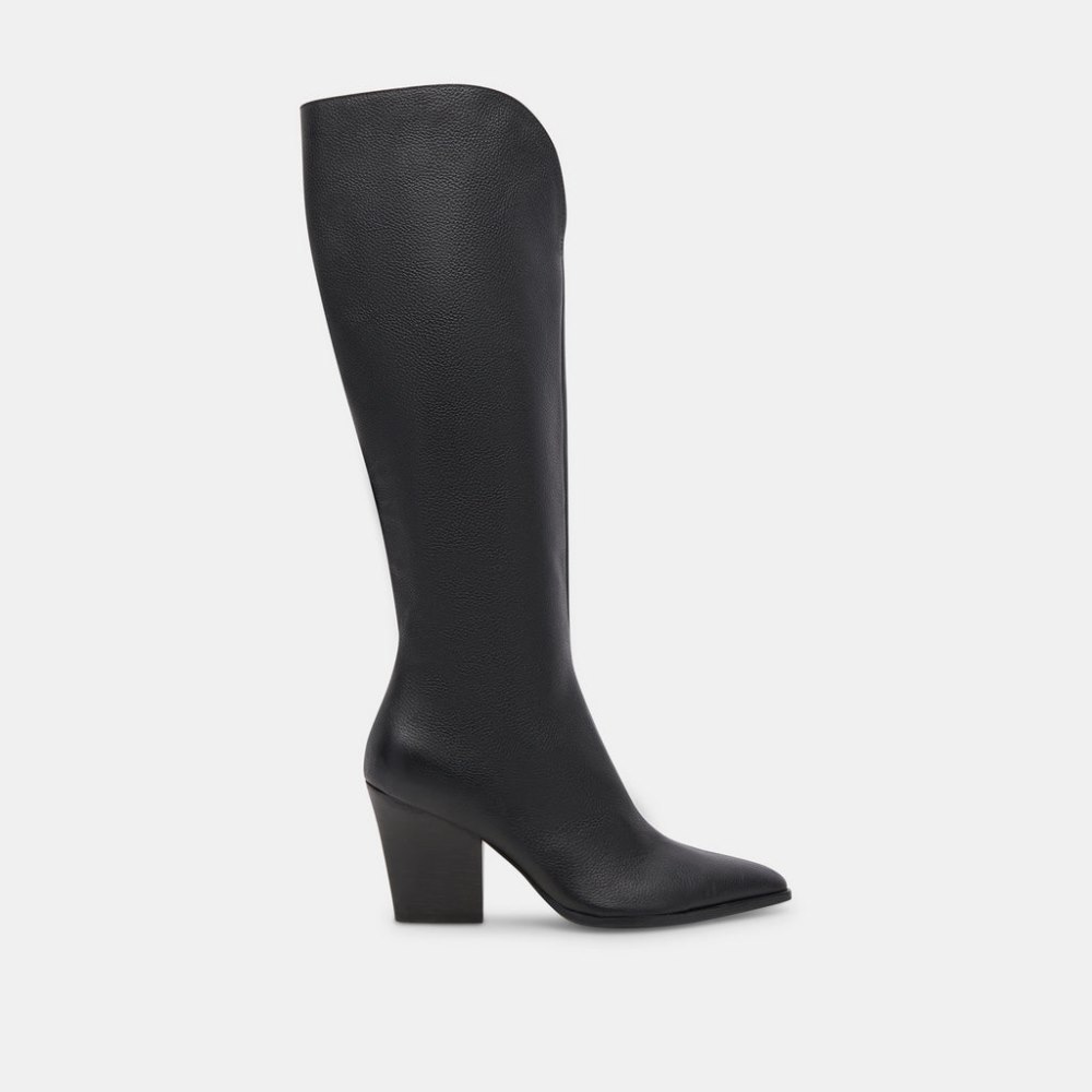 Dolce Vita Rocky Boots Black Leather