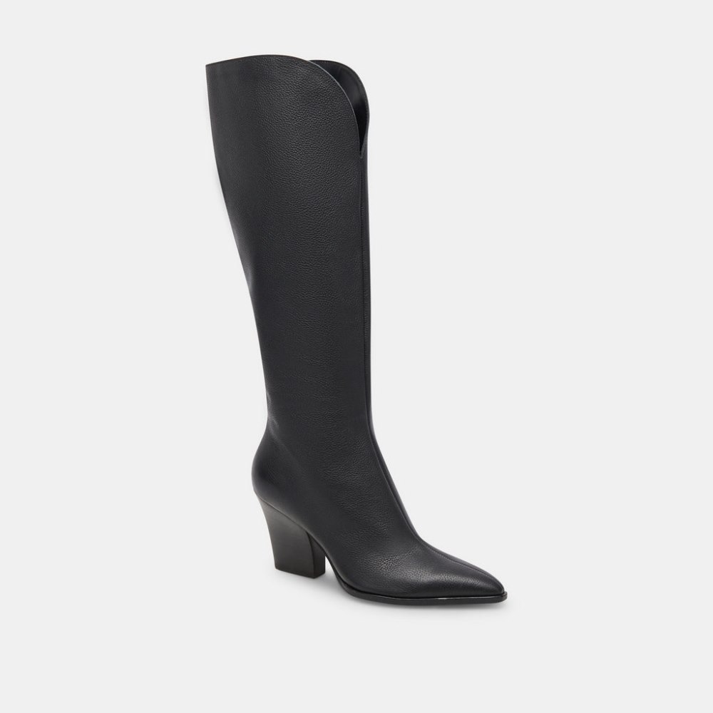 Dolce Vita Rocky Boots Black Leather