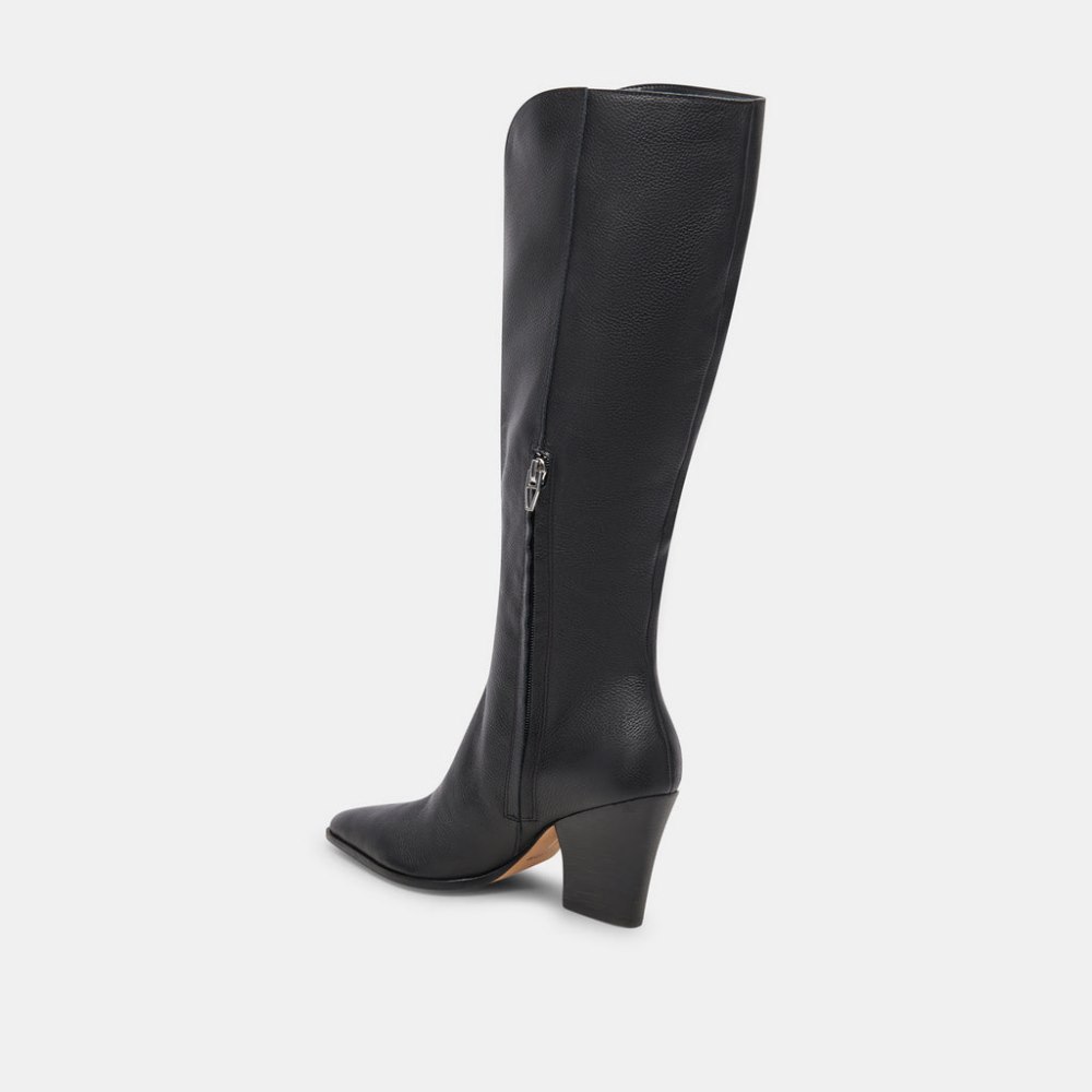 Dolce Vita Rocky Boots Black Leather