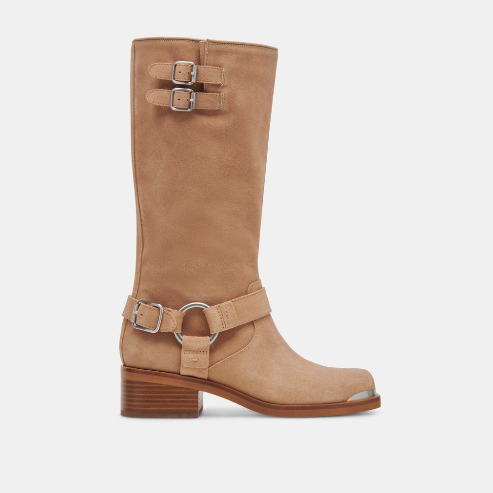 Dolce Vita Evi Boots Mushroom Suede