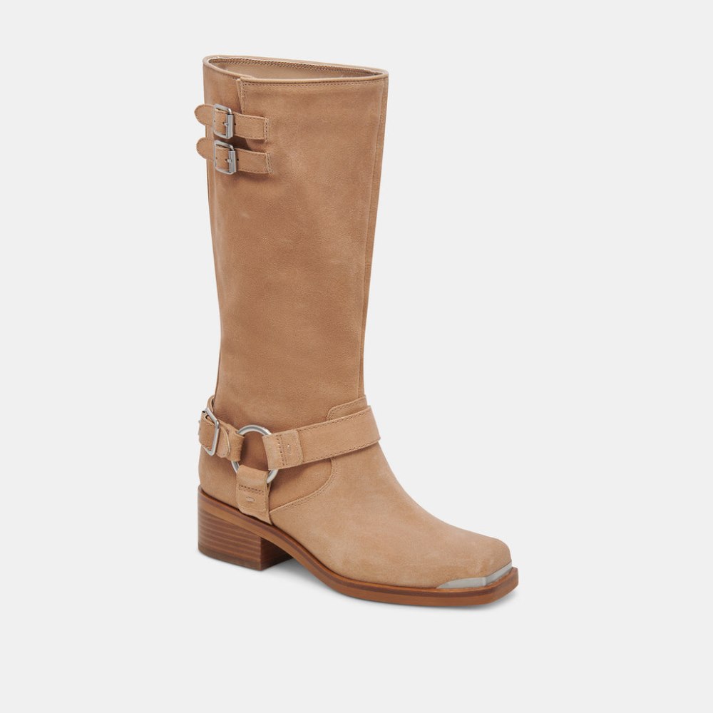 Dolce Vita Evi Boots Mushroom Suede