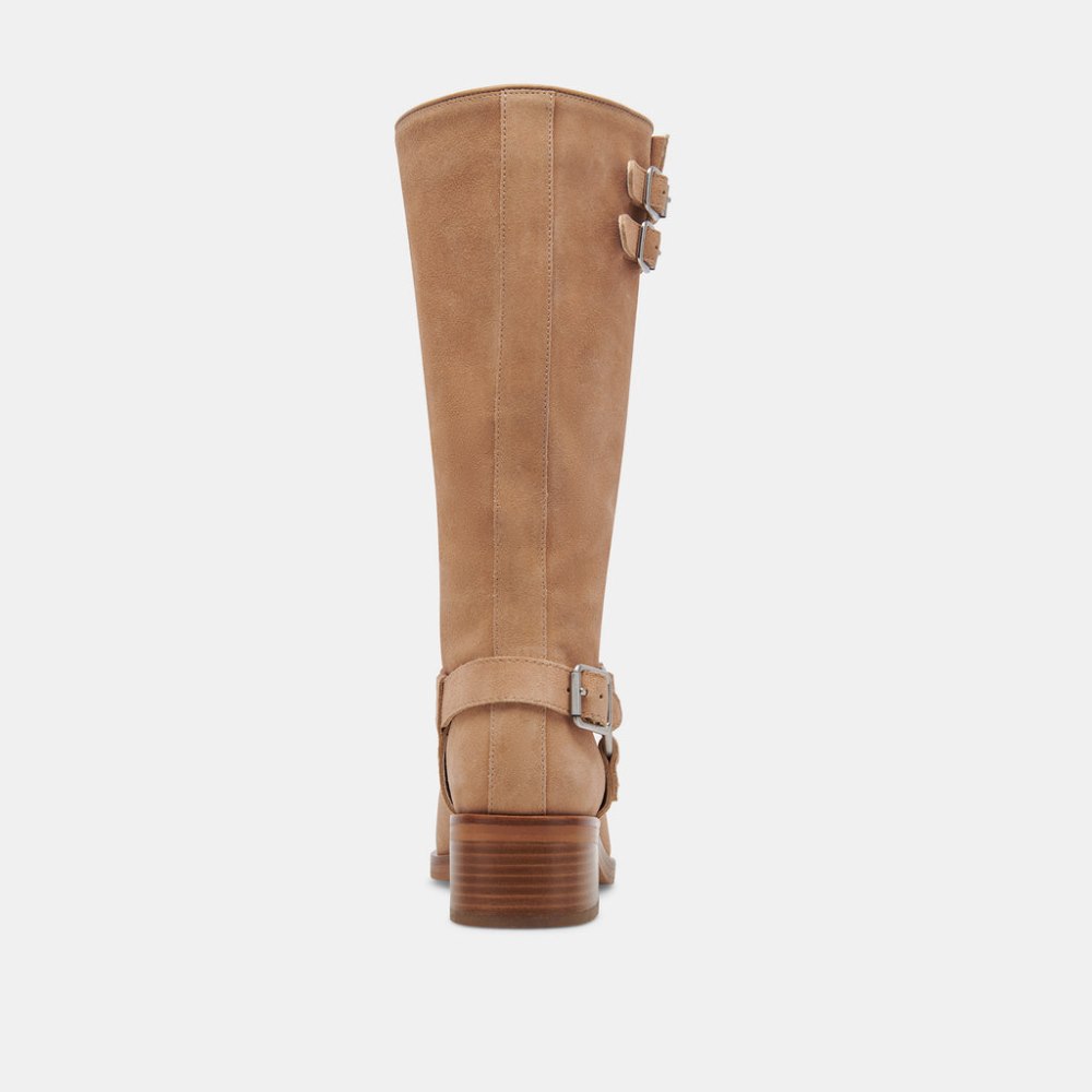 Dolce Vita Evi Boots Mushroom Suede
