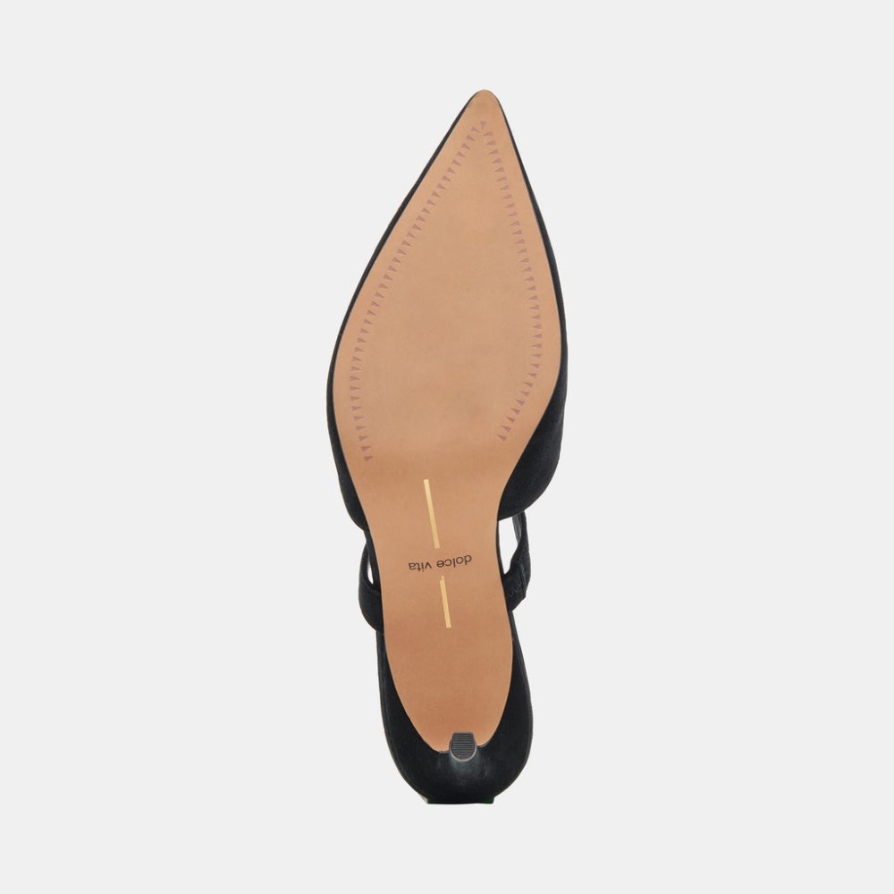 Dolce Vita Kanika Wide Heels Onyx Suede