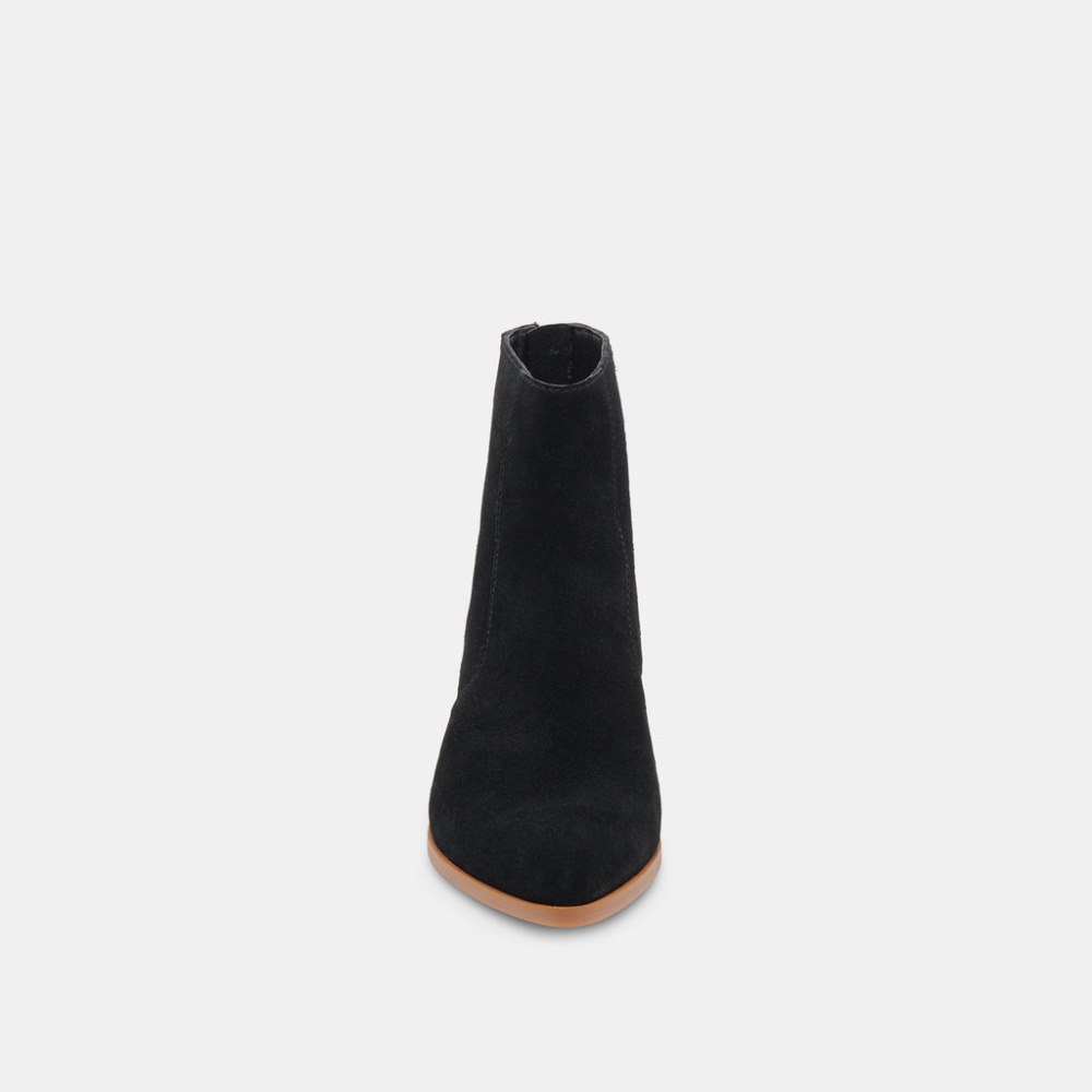 Dolce Vita Ayisha Booties Onyx Suede