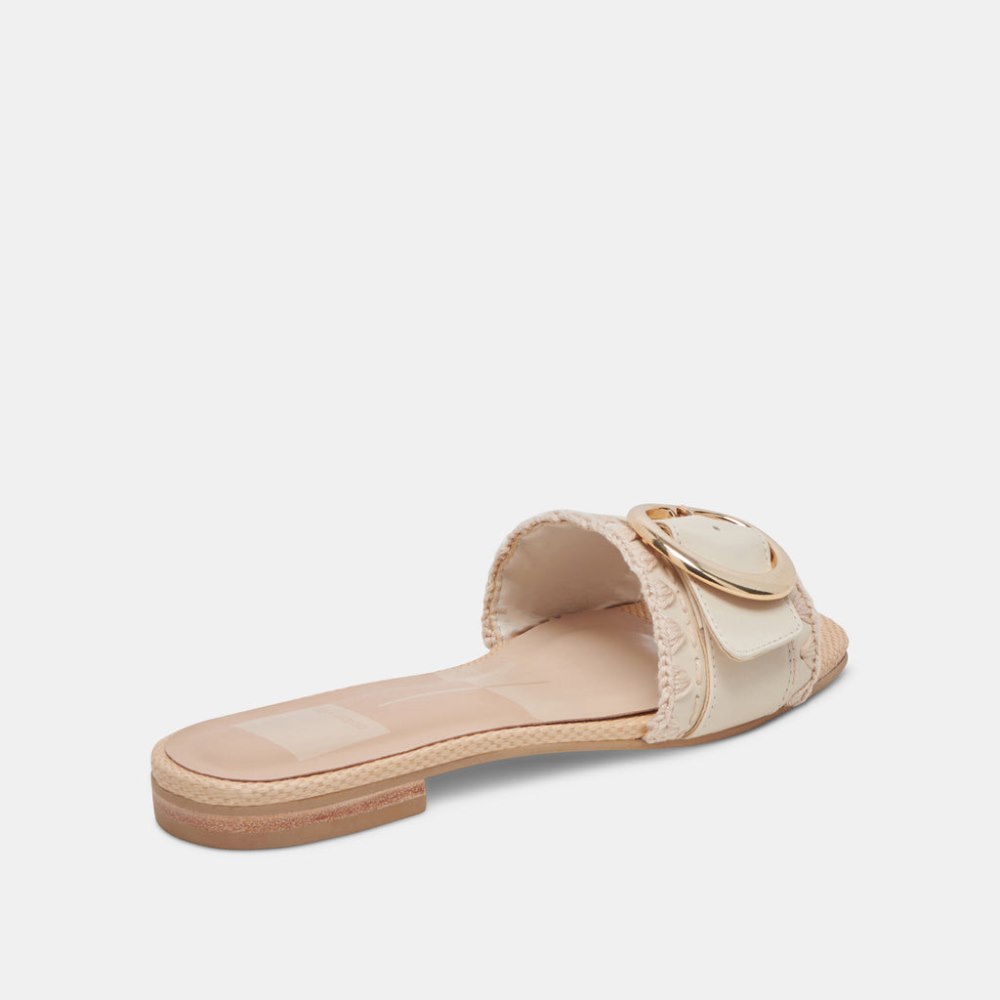 Dolce Vita Grecia Sandals Ivory Leather