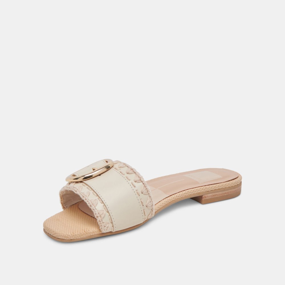 Dolce Vita Grecia Sandals Ivory Leather